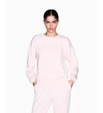 per donna XW000835AF13397U4104 Felpa casual rosa premium (S), Viscosa, Manica lunga