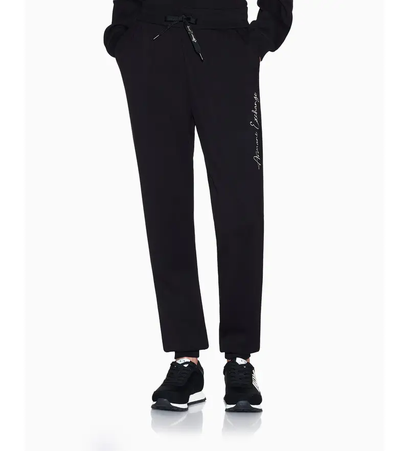 per donna. XW000837AF13397MC021 Pantaloni da jogging neri (XS), Nero, Casual, Viscosa