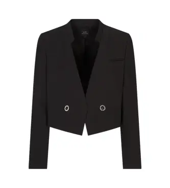 per donna XW000852AF16158UC001 Blazer Spencer nero (XXS), Casual, Classico, Poliestere