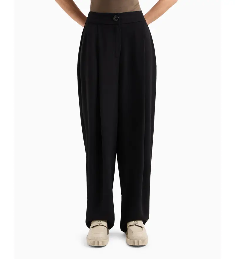 per donna XW000942AF10872UC001 Pantaloni icona nera (XXS), Nero, Casual, Poliestere