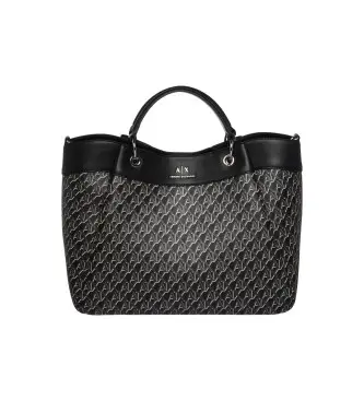 per donna XW000954AF17145MC043 Borsa della spesa nera (OSFA), Nero, Casual, Sintetico