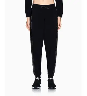 per donna XW000997AF16111UC001 Eleganti pantaloni jogger neri (M), Nero, Casual, Poliamide