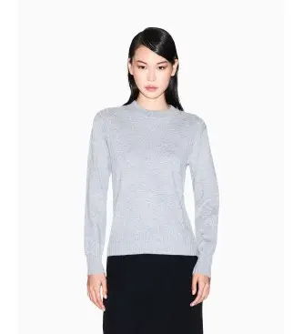 per donna XW001164AF16181M8086 Maglia grigia regolare (XS), Casual, Grigio, Poliamide