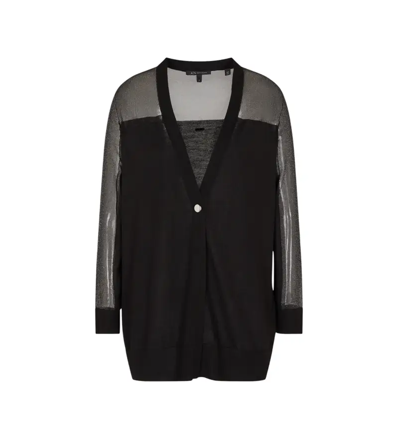 A|X Armani Exchange Cardigan Donna Nero 3476442