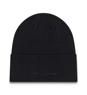 per donna XW001441AF11896UC001 Cappello a cuffia nero (OSFA), Casual, Lana