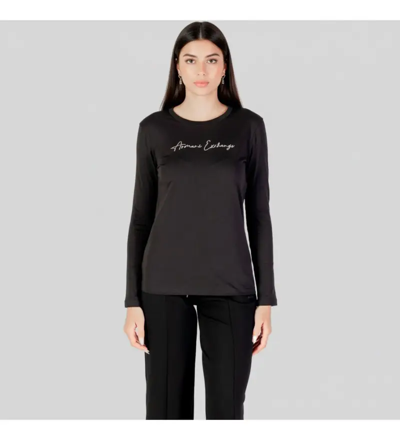 A|X Armani Exchange T-shirt Donna Nero 3537893