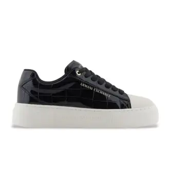 per donna XW001661AF17477UC001 Sneakers nere morbide (36), Nero, Basso, Stringhe, Casual