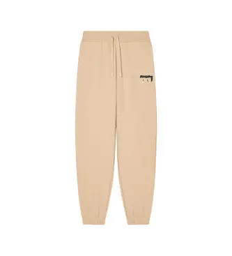per donna XW001802AF24312U6149 Pantaloni da jogging beige Desert Breeze (S), Casual, Sportivo, Cotone, Sportswear, Mult