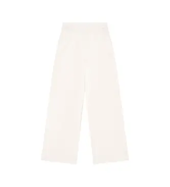 per donna XW001830AF10818U1003 Pantaloni beige con elastico in vita (S), Casual, Cotone