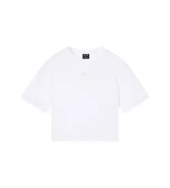 per donna XW001836AF10356U0002 Maglietta casual bianca (S), Bianco, Cotone, Manica lunga