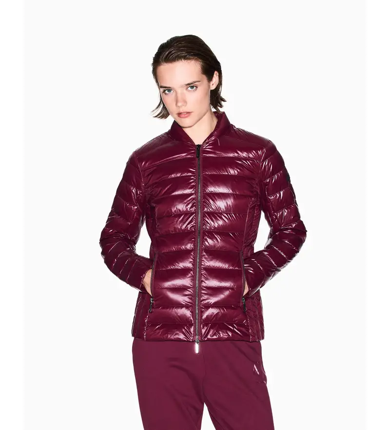 per donna XW001920AF18757UA343 Cappotto in piumino lilla (XS), Casual, Poliamide