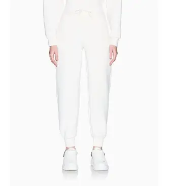 per donna XW002043AF21290U1003 Pantaloni bianchi regolabili (S), Bianco, Casual, Viscosa Naturale