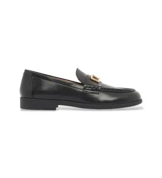 per donna XW002579AF17474UC001 Eleganti mocassini neri (41), Nero, Basso, 1 a 3 cm, Nessuno, Casual, Da sera, Classico
