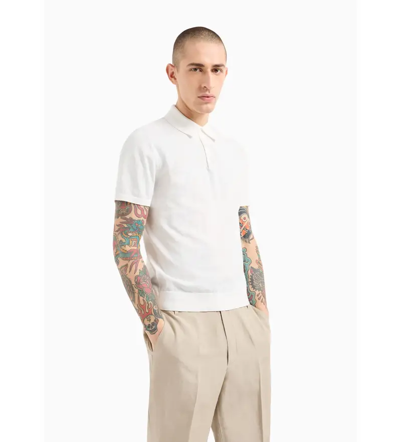 A|X Armani Exchange Polo Uomo Bianco 4138135