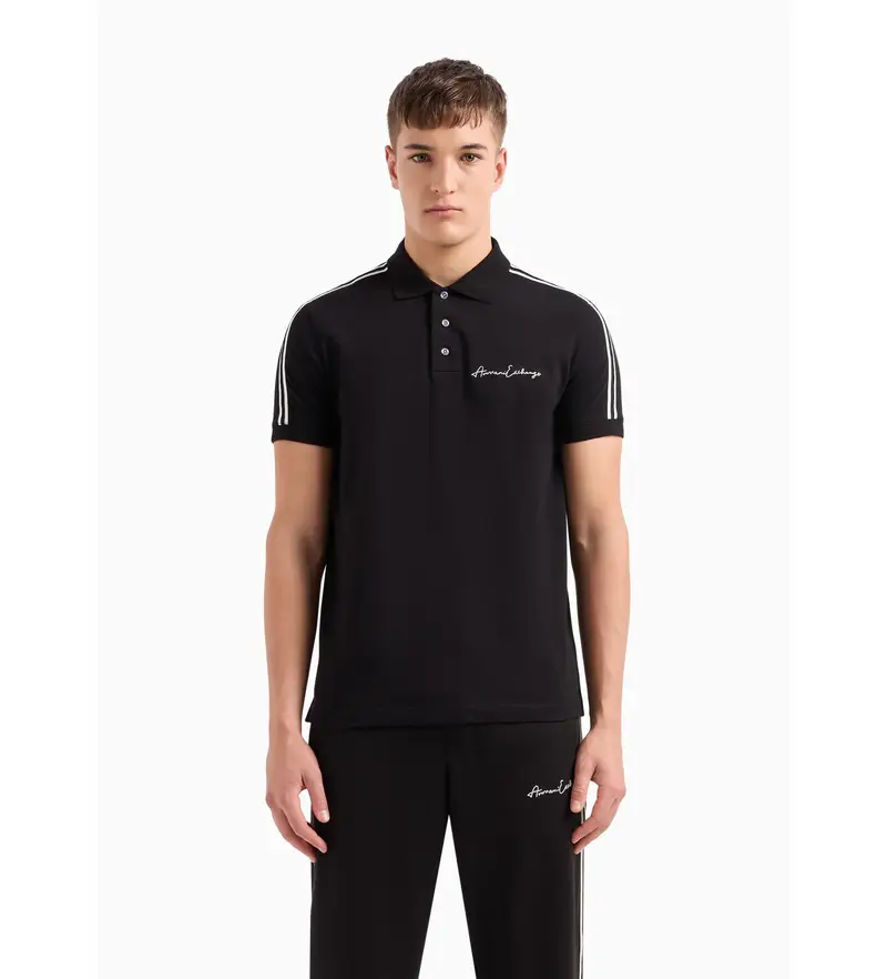 A|X Armani Exchange Polo Uomo Nero 4139007