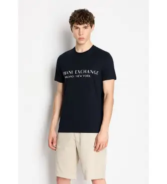 A|X Armani Exchange T-shirt Uomo Blu 4172538