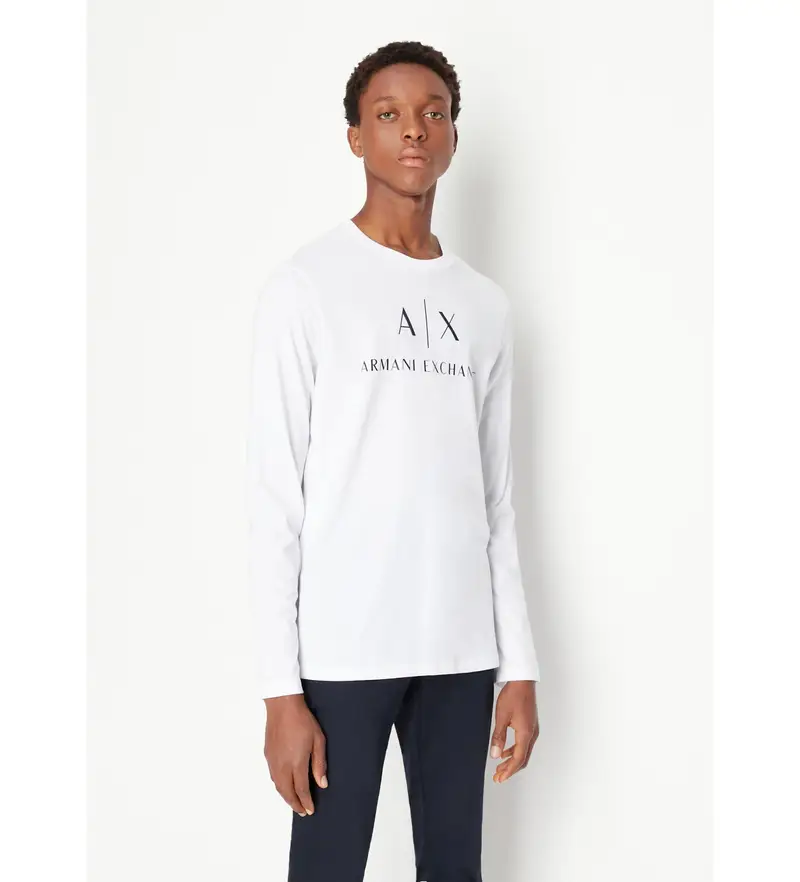 A|X Armani Exchange T-shirt Uomo Bianco 4138136