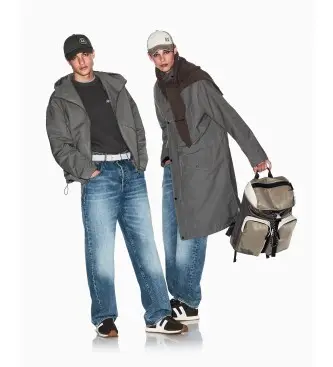 per uomo XM000076AF24441MB001 pantaloni 5 tasche, blu (36), Casual, Cotone