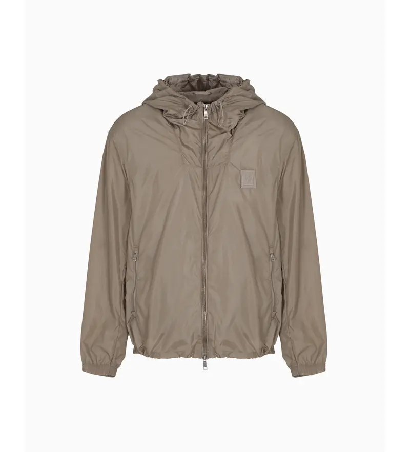 per uomo XM000342AF12285U6107 Giacca Blouson grigia (L), Casual, Grigio, Poliuretano