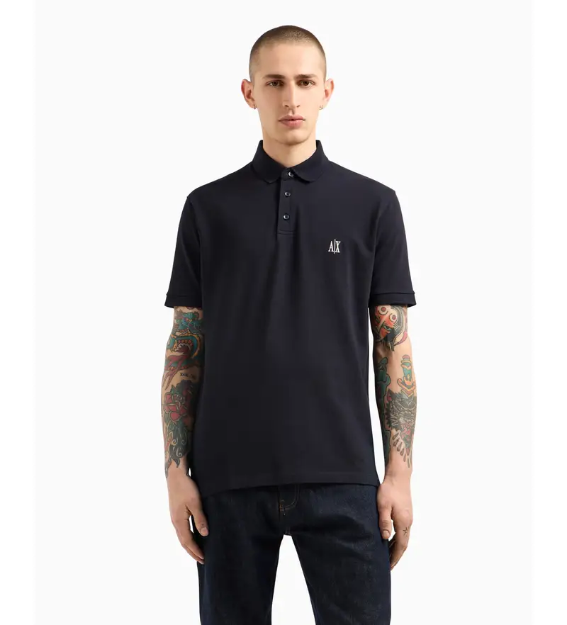 A|X Armani Exchange Polo Uomo Blu 4138388