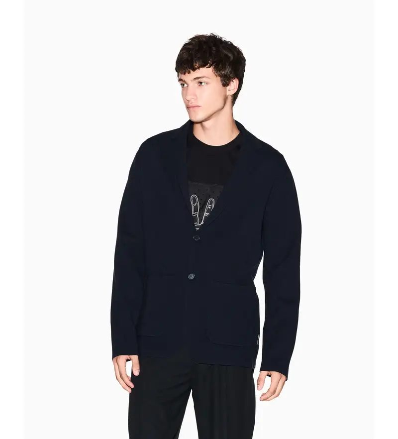 per uomo XM000896AF16913UB101 Modulo della Marina americana (XXL), Casual, Viscosa, Navy