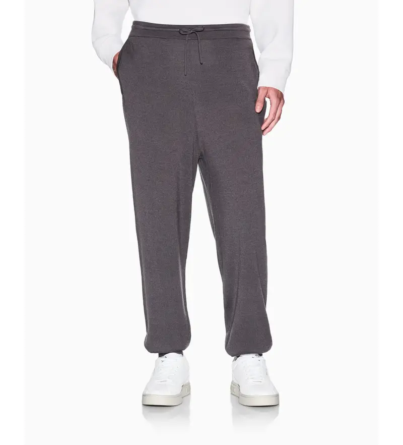 per uomo XM000898AF11982U8092 Pantaloni jogger grigio scuro (S), Casual, Lana, Acrilico