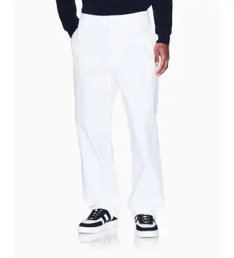 per uomo XM000939AF15603U0009 Pantaloni chino in cotone bianco (30), Casual
