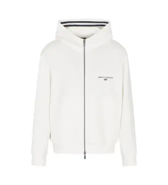 per uomo XM000983AF10818U0009 Ottima felpa bianca (L), Bianco, Casual, Cotone