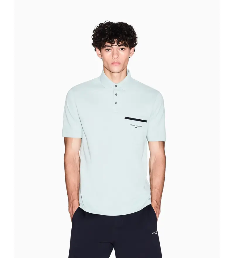 A|X Armani Exchange Polo Uomo Blu 4138573