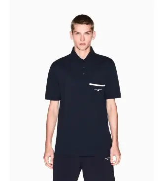 A|X Armani Exchange Polo Uomo Blu 4234907