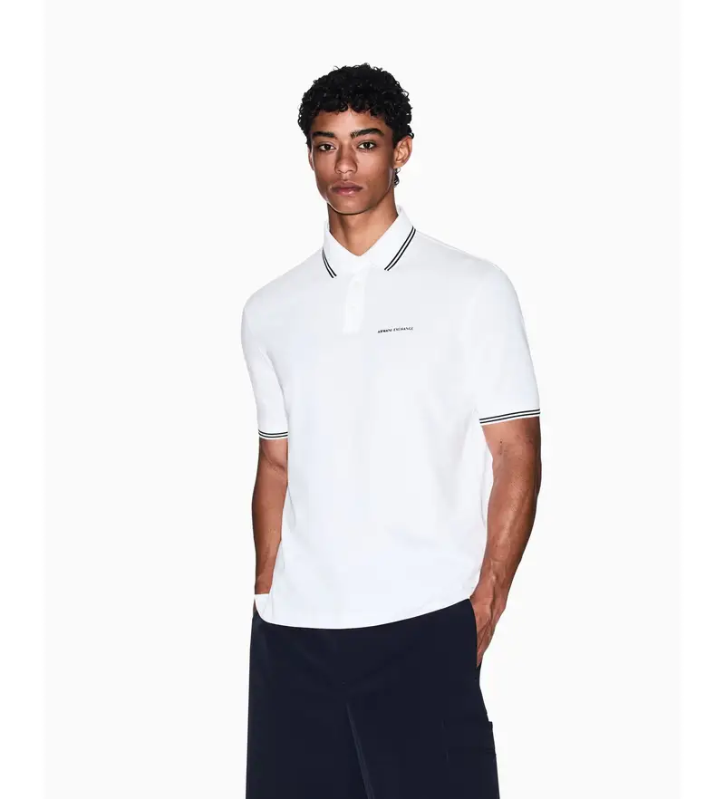 A|X Armani Exchange Polo Uomo Bianco 4138259