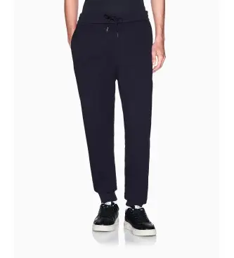 per uomo XM001041AF10830UB101 Comodi pantaloni da jogging blu navy (S), Casual, Cotone