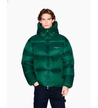 per uomo XM001115AF16589U7351 Cappotto verde con cappuccio (M), Casual, Poliamide