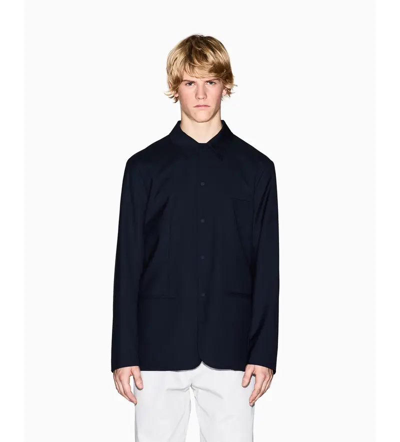 per uomo XM001194AF12041UB101 Giacca versatile blu navy (40), Casual, Poliestere