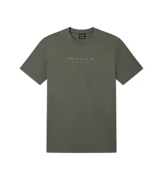 A|X Armani Exchange T-shirt Uomo Verde 4235770