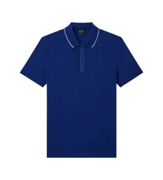 per uomo XM001285AF10366UB131 Polo blu navy Bellwether (XS), Bianco, Casual, Cotone, Manica corta