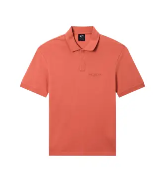 per uomo XM001286AF10366U3040 Polo arancione ruggine normale (S), Casual, Cotone, Classico, Manica corta