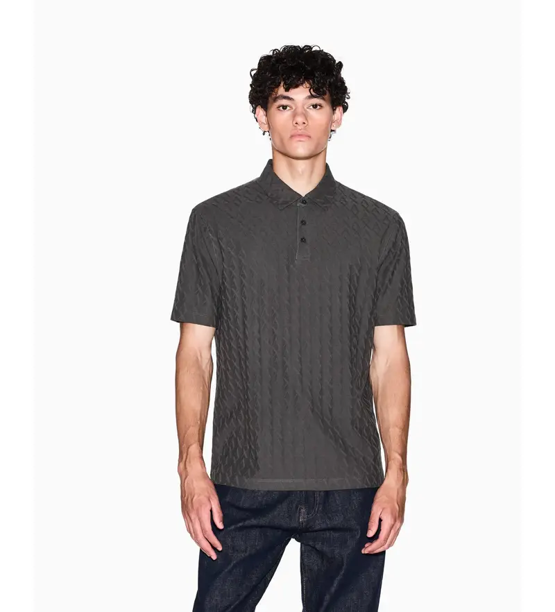A|X Armani Exchange Polo Uomo Grigio 4138760