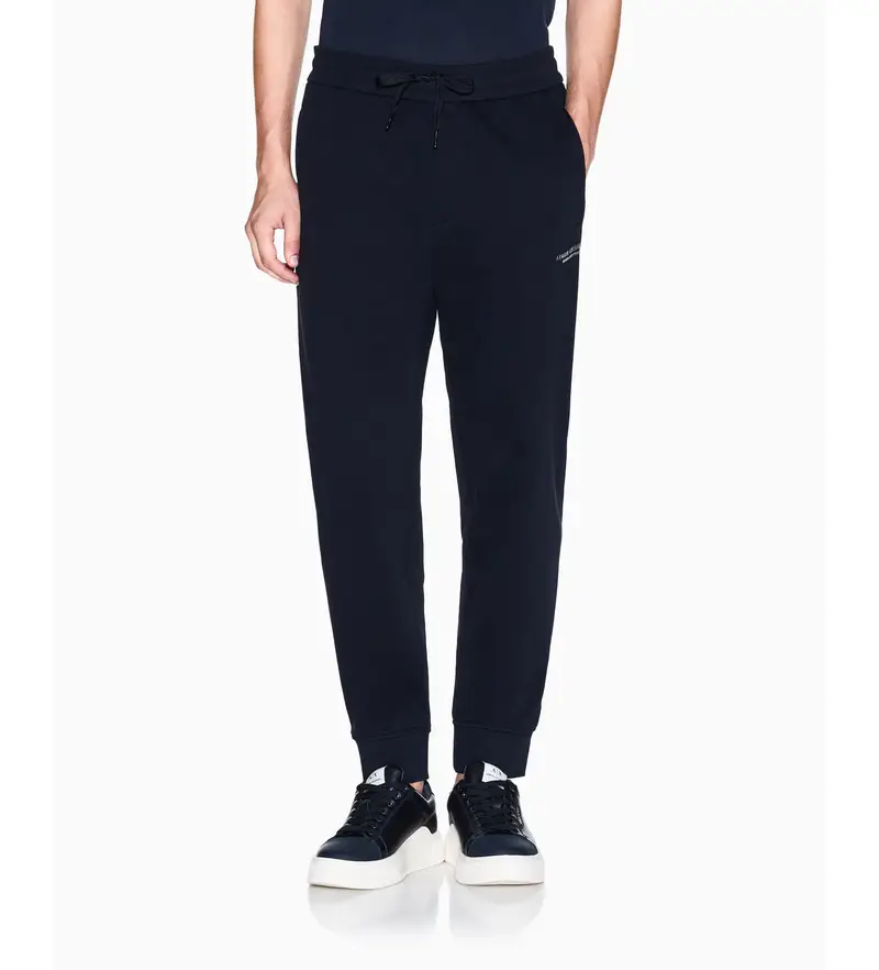 per uomo XM001299AF20934UB101 Pantaloni jogger blu navy (S), Casual, Cotone, Manica lunga