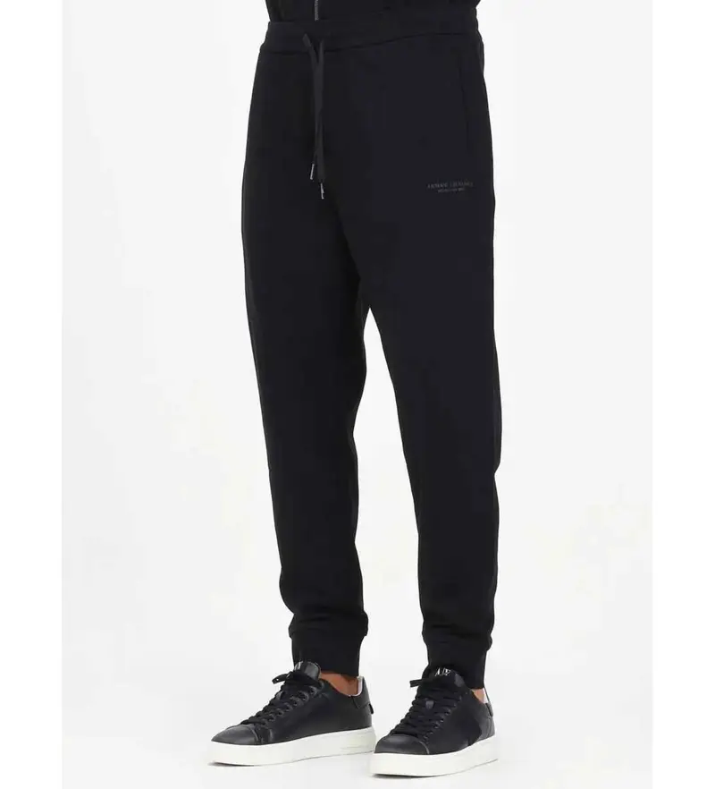 per uomo XM001299AF20934UC001 Pantaloni jogger neri (L), Nero, Casual, Cotone