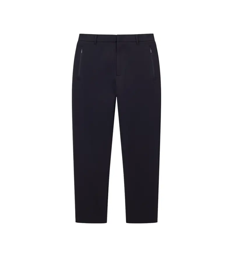 per uomo XM001302AF10818UB101 Pantaloni blu navy con tasche con cerniera (S), Casual, Cotone, Poliestere