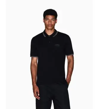 A|X Armani Exchange Polo Uomo Nero 4235114