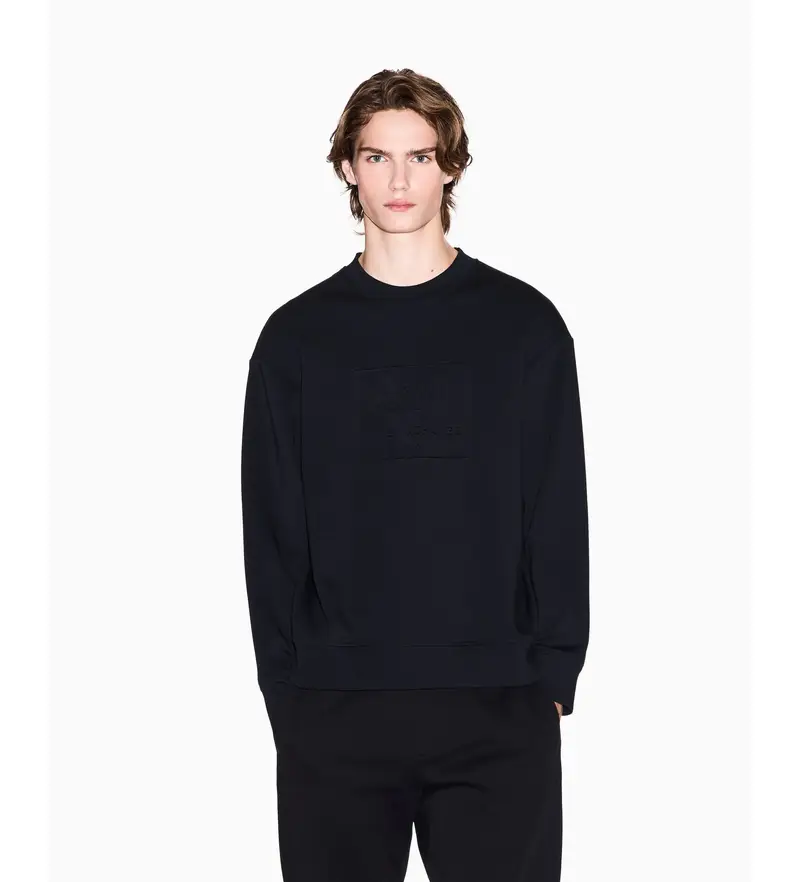 per uomo XM001371AF13047UC001 Felpa nera UC (XS), Nero, Casual, Cotone