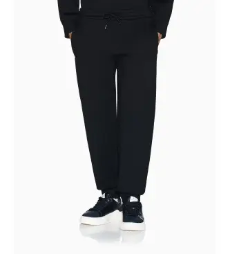 per uomo XM001378AF18746UC001 Pantaloni jogger neri da uomo (M), Nero, Casual, Poliestere