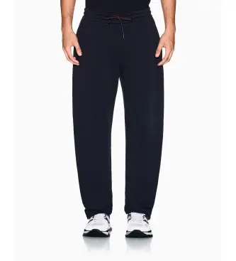 per uomo XM001400AF13047UB101 Pantaloni elastici blu navy (M), Casual, Cotone