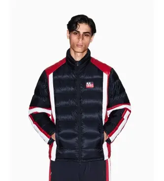 per uomo XM001424AF16912MB034 Giacca con strisce blu navy (M), Casual, Poliamide