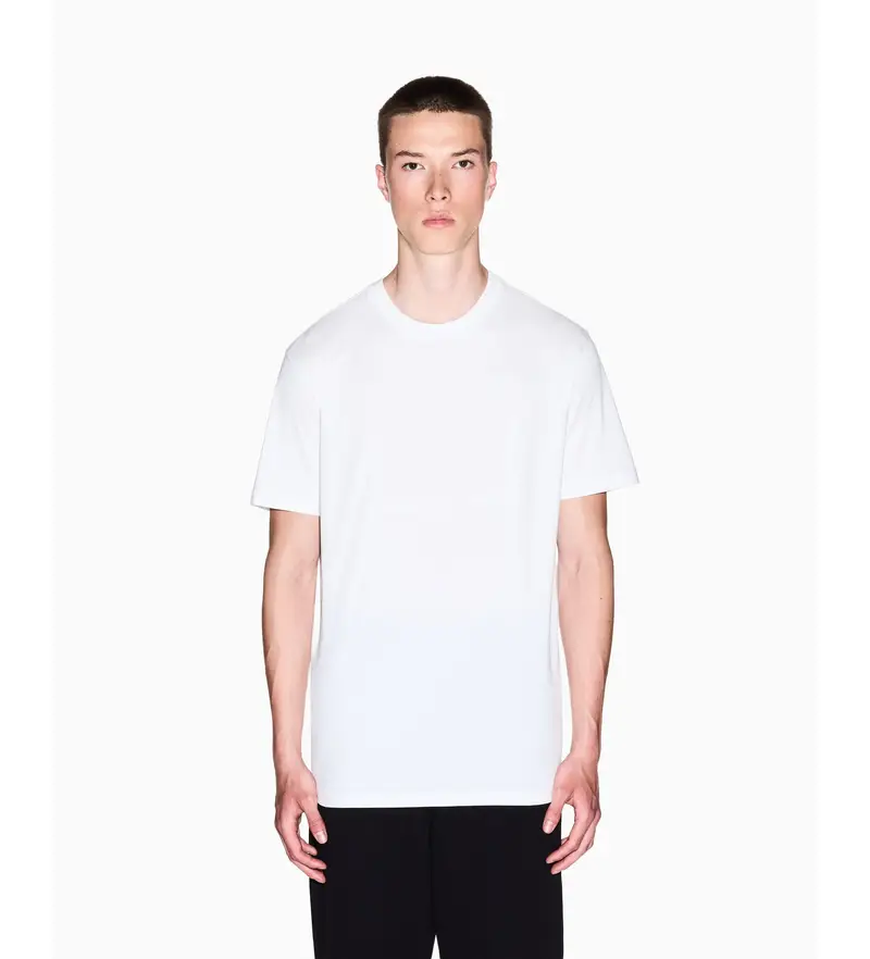 per uomo XM001454AF10361U0009 Maglietta bianca perfetta (M), Bianco, Casual, Cotone, Manica corta