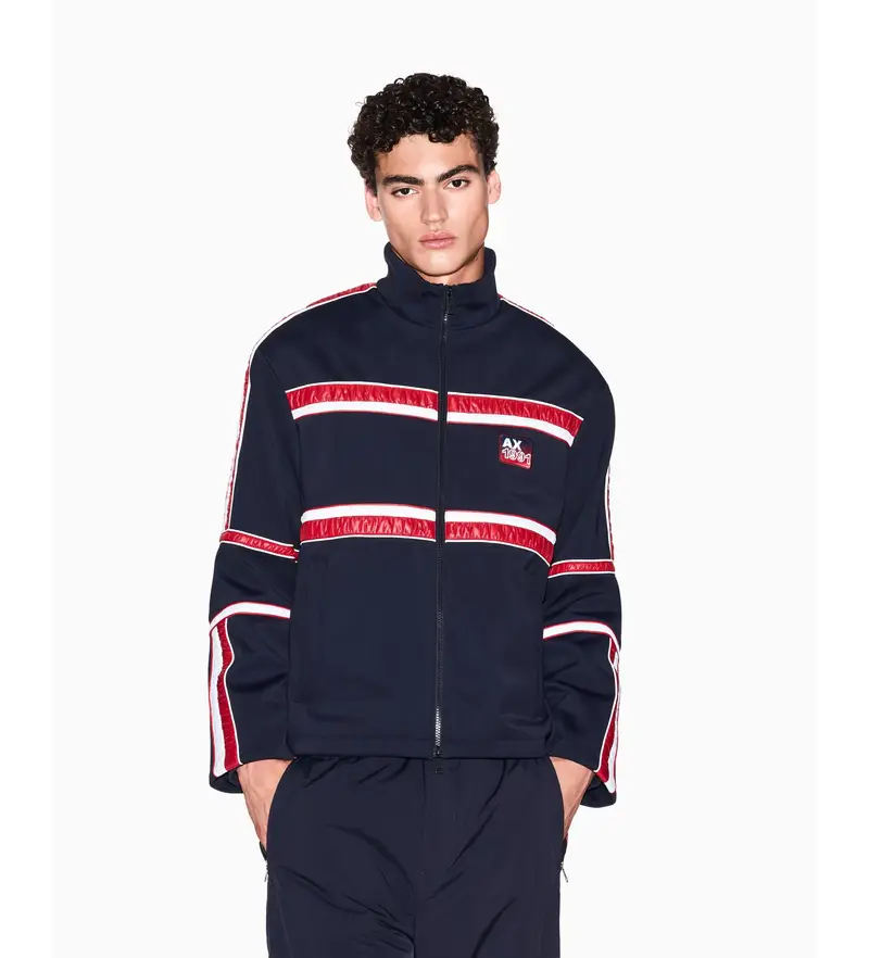 per uomo XM001492AF17371MB034 Giacca Navy Chill (XL), Casual, Sportivo, Poliamide