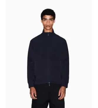 per uomo XM001564AF10818UB101 Felpa blu navy comfort (S), Casual, Cotone