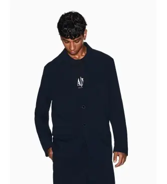 per uomo XM001574AF19725UB101 Elegante blazer blu navy (38), Casual, Cotone, Classico